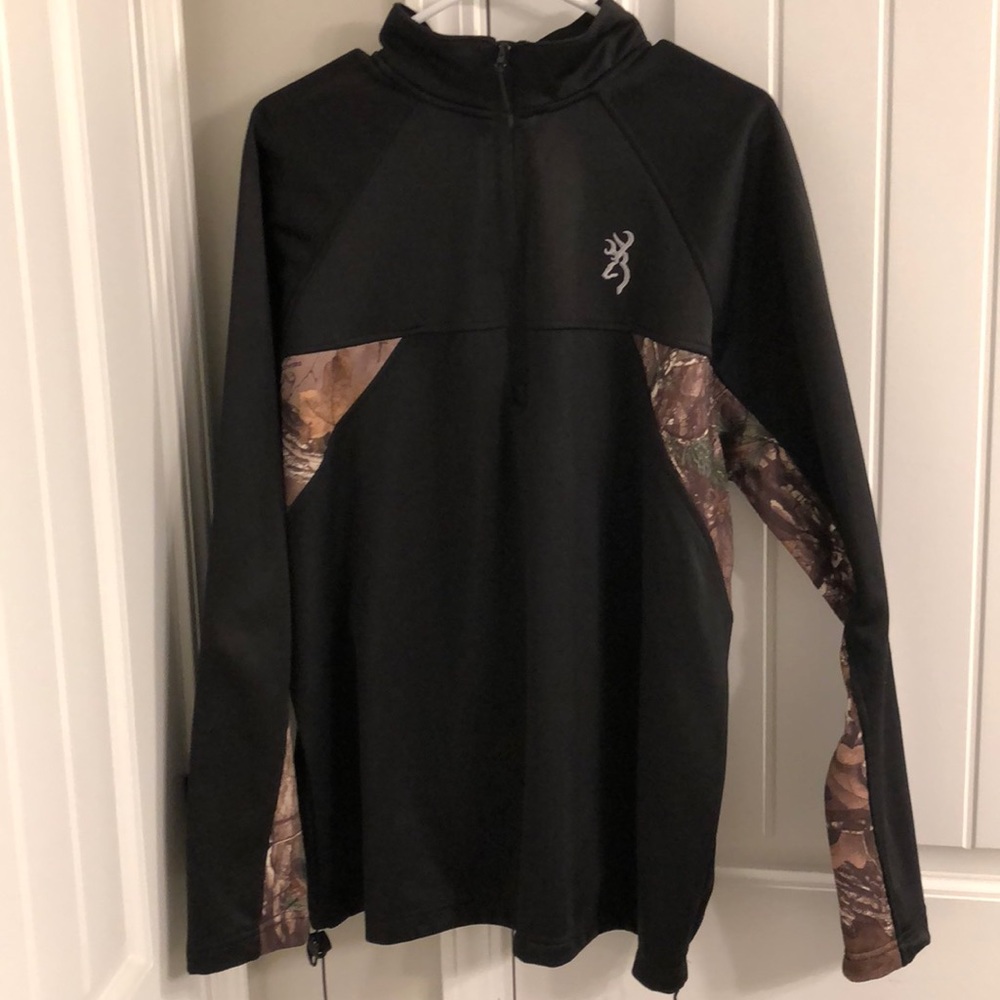 Browning 1/4 zip pullover